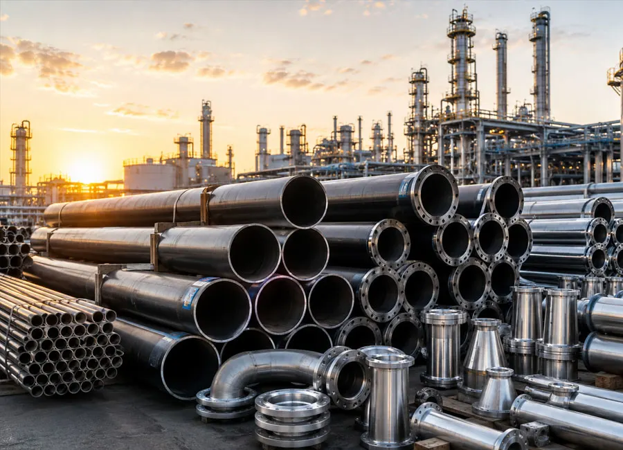 Pipes tubes and fittings supplied by POG